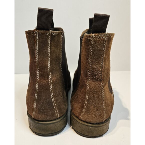 Clarks Clarkdale Hall Brown Suede Men Slip On Chelsea Boots Size 10 M - Picture 3 of 10